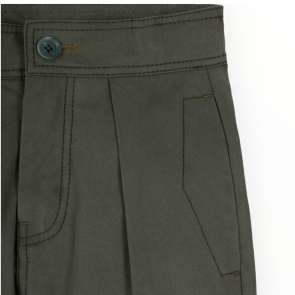 Zara Olive Green Kids Trousers - Picture 4 of 14